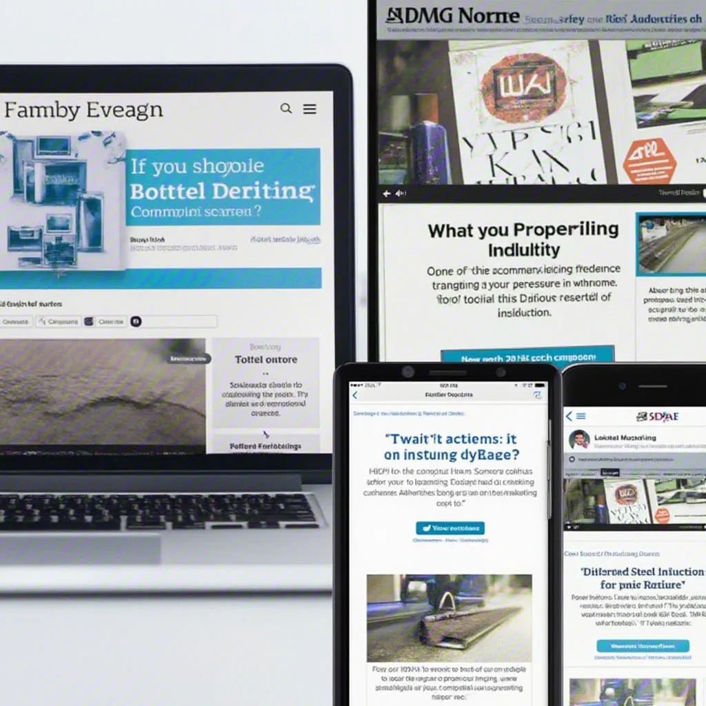 Estrategia de marketing digital en múltiples dispositivos